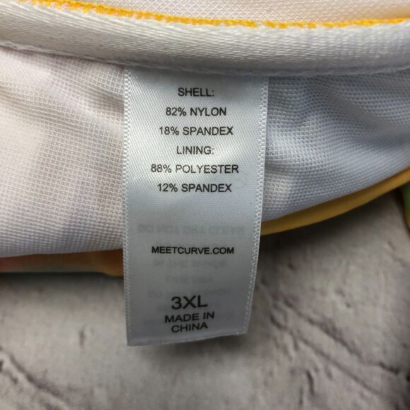 New Meet Curve Tie-Dye One Piece Swimsuit XXXL - Picture 6 of 12